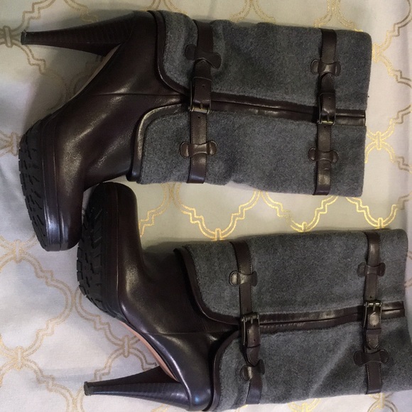 Cole Haan Shoes - Cole Haan Air “Kennedy” High Heel Buckle Boots